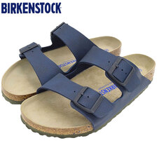 BIRKENSTOCK ARIZONA SFB BIRKO-FLOR Desert Soil Blue 1019596画像