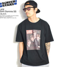 SCREEN STARS LIFE John Dominis SS -BLACK-画像