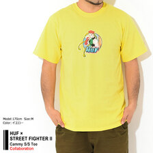 HUF × STREET FIGHTER II Cammy S/S Tee TS01557画像