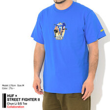HUF &times; STREET FIGHTER II Chun Li S/S Tee TS01555画像