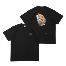APPLEBUM Cash Cigarbox $ Tee BLACK画像