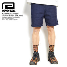 reversal KAIHARA x rvddw DENIM EASY SHORTS RV21SS503画像