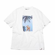 atmos &times; REEF PHOTO TEE WHITE AR-T-005画像