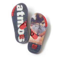 atmos &times; REEF FANNING LOW RED/BLACK CI5165-RED画像