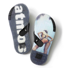atmos &times; REEF FANNING LOW BLACK/BLACK CI3085-BLK画像