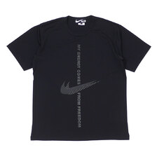BLACK COMME des GARCONS &times; NIKE MY ENERGY TEE BLACK画像