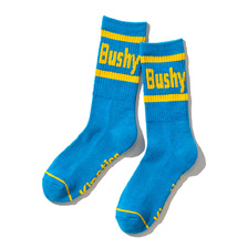 BUSHY PARK &times; Kinetics LOGO SOCKS SAX KS21SPAS02画像