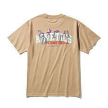 SOLID &times; Kinetics ICONIC T-SHIRT KHAKI KS21SPT02画像