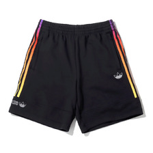 adidas SPRT SWEAT SHORTS BLACK/MULTI COLOR GN2435画像
