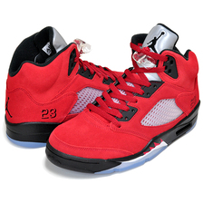 NIKE AIR JORDAN 5 RETRO Raging Bull varsity red/black-white DD0587-600画像