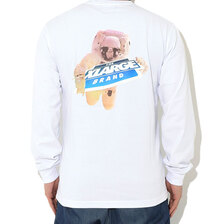 X-LARGE Space Standard Logo L/S Tee 101211011005画像
