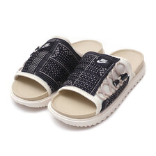 NIKE ASUNA SLIDE PALE IVORY/RATTAN-BLACK-RATTAN DJ4666-110画像