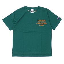 RHC Ron Herman &times; Champion Love Crewneck Tee GREEN画像