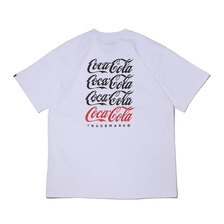 COCA-COLA atmos URBAN NOMADS GRAPHIC TEE WHITE MAT21-S030画像