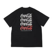 COCA-COLA atmos URBAN NOMADS GRAPHIC TEE BLACK MAT21-S030画像