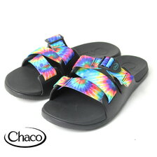 Chaco Ws CHILLOS SLIDE DARK TIE DYE 12365271画像