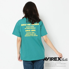AVIREX SS CREW NECK TRANSPARENT T-SHIRT 6213146画像
