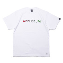 APPLEBUM Gradation Logo Tee WHITE画像
