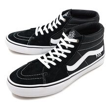 VANS SKATE GROSSO MID black/true white VN0A5FCG625画像
