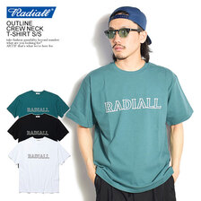 RADIALL OUTLINE - CREW NECK T-SHIRT S/S RAD-21SS-TEE010画像