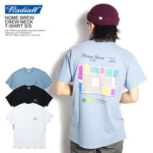 RADIALL HOME BREW - CREW NECK T-SHIRT S/S RAD-21SS-TEE009画像