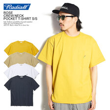 RADIALL ROSE - CREW NECK POCKET T-SHIRT S/S RAD-21SS-TEE001画像