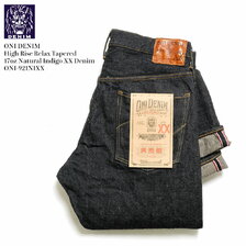 ONI DENIM High Rise Relax Tapered 17oz Natural Indigo XX Denim ONI-921NIXX画像