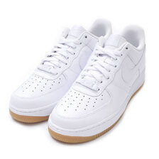 NIKE AIR FORCE 1 07 WHITE/WHITE-GUM LIGHT BROWN DJ2739-100画像