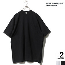 Los Angeles Apparel Short Sleeve Garment Dye Pocket T-Shirt 1809GD画像