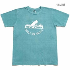 BARNS S/S T-SHIRT "NEW YORK" BR-21210画像