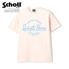 Schott NATURAL LOGO T-SHIRT 3113085画像