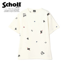 Schott SS TOTAL EMB T-SHIRT 3113112画像