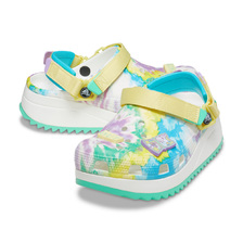 crocs Classic Hiker Peace Out Multi/White 207295-928画像
