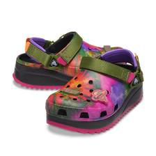 crocs Classic Hiker Peace Out Multi/Black 207295-988画像