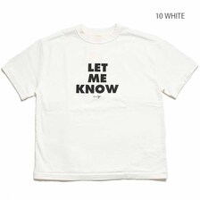 BARNS BIG RIB S/S T-SHIRT "LET ME KNOW" BR-21213画像
