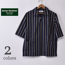 James Mortimer Half Sleeve Smock COTTON BROAD画像