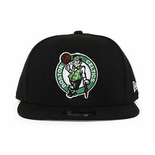NEW ERA BOSTON CELTICS 9FIFTY SNAPBACK CAP BLACK NR70556846画像