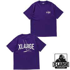 X-LARGE S/S TEE SWING PURPLE 101218011009画像