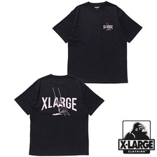 X-LARGE S/S TEE SWING BLACK 101218011009画像