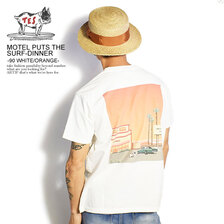 The Endless Summer MOTEL PUTS THE SURF-DINNER -90 WHITE/ORANGE- NV-1574329画像