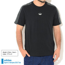 adidas Sprit 3 Stripes S/S Tee Originals GN2417画像