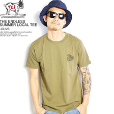 The Endless Summer THE ENDLESS SUMMER LOCAL TEE -OLIVE- FH-1574326画像