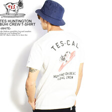 The Endless Summer TES HUNTINGTON BUHI CREW T-SHIRT -WHITE- FH-1574324画像