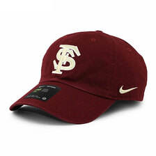 NIKE FLORIDA STATE SEMINOLES HERITAGE 86 STRAPBACK CAP CRIMSON AV7508-693画像