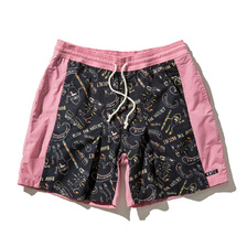 Kinetics REMAKE 2-WAY NYLON SHORTS PINK KSRM005画像