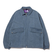 THE NORTH FACE PURPLE LABEL Denim Field Jacket Indigo Bleach NP2106N画像