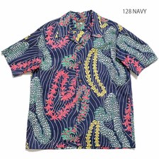 SUN SURF COTTON / LINEN SLUBYARN S/S OPEN SHIRT "LEI HAWAIIAN STYLE" SS38688画像