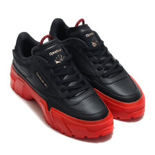 Reebok CLUB C CARDI CORE BLACK/VECTOR RED/ROSE GOLD H05179画像