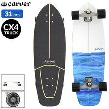 Carver Skateboards Resin 31in &times; 9.75in CX4 Surfskate Complete C1012011102画像