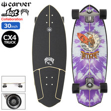 Carver Skateboards &times; lost Rocket Redux 30in &times; 10.125in CX4 Surfskate Complete L1012011109画像